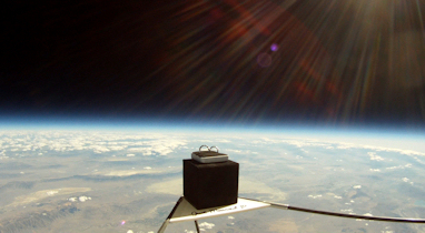 Wedding Rings in Space