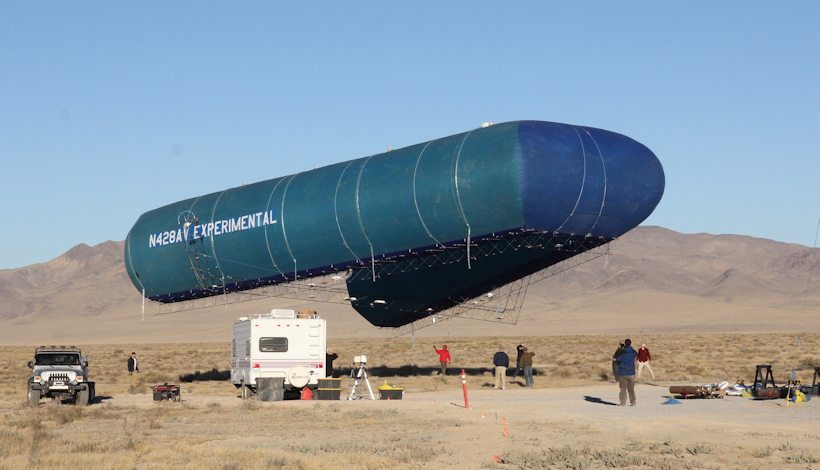 airship lift off