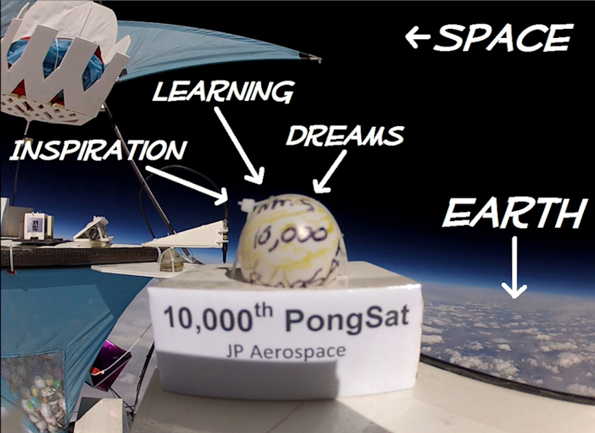 10,000th PongSat Flown